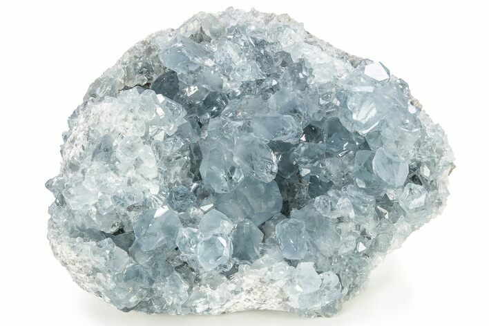 Sparkly Celestine (Celestite) Geode - Madagascar #228964
